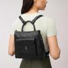 imageFossil Womens Parker Leather Convertible Backpack Purse Handbag for WomenBlack