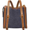 imageFossil Womens Parker Leather Convertible Backpack Purse Handbag for WomenSaddle  Denim
