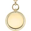 imageFossil Womens Plated Stainless Steel Engravable Personalized Gift Pendant Chain Necklace for WomenGold