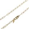 imageFossil Womens Plated Stainless Steel Engravable Personalized Gift Pendant Chain Necklace for WomenGold Drew Double Pendant
