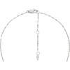 imageFossil Womens Plated Stainless Steel Engravable Personalized Gift Pendant Chain Necklace for WomenSilver Locket