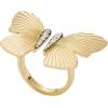 imageFossil Womens Plated Stainless Steel RingGold Butterfly