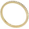 imageFossil Womens Plated Stainless Steel RingGold Dainty Glitz Band