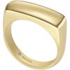 imageFossil Womens Plated Stainless Steel RingGold Dome