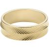 imageFossil Womens Plated Stainless Steel RingGold Harlow Linear