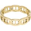 imageFossil Womens Plated Stainless Steel RingGold Heritage Link