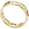 imageFossil Womens Plated Stainless Steel RingGold Heritage Link