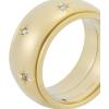 imageFossil Womens Plated Stainless Steel RingGold Sadie Glitz
