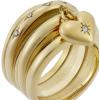 imageFossil Womens Plated Stainless Steel RingGold Sadie Heart