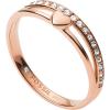 imageFossil Womens Plated Stainless Steel RingRose Gold Heart