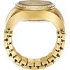 imageFossil Womens Quartz Stainless Steel TwoHand Watch RingGold Glitz
