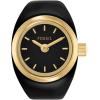 imageFossil Womens Quartz Stainless Steel TwoHand Watch RingGoldBlack