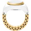 imageFossil Womens Quartz Stainless Steel TwoHand Watch RingGoldWhite