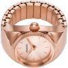 imageFossil Womens Quartz Stainless Steel TwoHand Watch RingRose Gold
