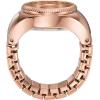 imageFossil Womens Quartz Stainless Steel TwoHand Watch RingRose Gold