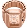 imageFossil Womens Quartz Stainless Steel TwoHand Watch RingRose Gold Raquel