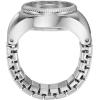 imageFossil Womens Quartz Stainless Steel TwoHand Watch RingSilver