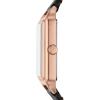 imageFossil Womens Raquel Quartz Stainless Steel ThreeHand WatchBlack LeatherRose Gold