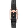 imageFossil Womens Raquel Quartz Stainless Steel ThreeHand WatchBlack LeatherRose Gold