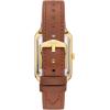 imageFossil Womens Raquel Quartz Stainless Steel ThreeHand WatchBrown LeatherGold