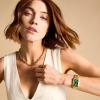 imageFossil Womens Raquel Quartz Stainless Steel ThreeHand WatchGoldGreen