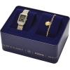 imageFossil Womens Raquel Quartz Stainless Steel ThreeHand WatchGoldSilverGray Gift Set