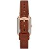imageFossil Womens Raquel Quartz Stainless Steel ThreeHand WatchRed LeatherRose Gold Gift Set