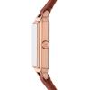imageFossil Womens Raquel Quartz Stainless Steel ThreeHand WatchRed LeatherRose Gold Gift Set