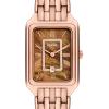 imageFossil Womens Raquel Quartz Stainless Steel ThreeHand WatchRose GoldBrown