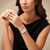 imageFossil Womens Raquel Quartz Stainless Steel ThreeHand WatchSilverMother of Pearl