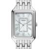 imageFossil Womens Raquel Quartz Stainless Steel ThreeHand WatchSilverMother of Pearl