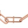 imageFossil Womens Rose GoldTone Stainless Steel Chain or Beaded Bracelet for WomenHeritage Rose Gold DLink