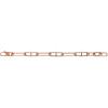 imageFossil Womens Rose GoldTone Stainless Steel Chain or Beaded Bracelet for WomenHeritage Rose Gold DLink