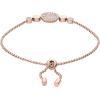 imageFossil Womens Rose GoldTone Stainless Steel Chain or Beaded Bracelet for WomenRose Gold Mosaic Disc