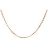 imageFossil Womens Rose GoldTone Stainless Steel Pendant Chain Necklace for Women18 Rose Gold Charm Necklace Starter