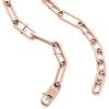 imageFossil Womens Rose GoldTone Stainless Steel Pendant Chain Necklace for WomenHeritage Rose Gold DLink