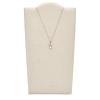 imageFossil Womens Rose GoldTone Stainless Steel Pendant Chain Necklace for WomenRose Gold Pearl Trio