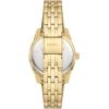 imageFossil Womens Scarlette Mini Quartz Stainless Steel ThreeHand Watch Color GoldGold Model ES5338