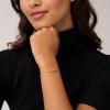 imageFossil Womens Stainless Steel Chain BraceletGold Heritage DLink Glitz Chain