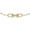 imageFossil Womens Stainless Steel Chain BraceletGold Heritage DLink Glitz Chain