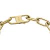 imageFossil Womens Stainless Steel Chain BraceletHarlow Gold Heart Chain