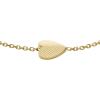 imageFossil Womens Stainless Steel Chain BraceletHarlow Gold Heart Station