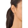 imageFossil Womens Stainless Steel DangleDrop or Hoop Earrings for WomenGold Glitz Heart Dangle