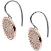 imageFossil Womens Stainless Steel DangleDrop or Hoop Earrings for WomenRose Gold Mosaic
