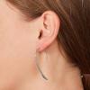 imageFossil Womens Stainless Steel DangleDrop or Hoop Earrings for WomenSilver Drops