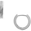 imageFossil Womens Stainless Steel DangleDrop or Hoop Earrings for WomenSilver Harlow Huggie Hoop
