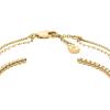 imageFossil Womens Stainless Steel GoldTone Bangle BraceletGold Chain Bracelet Set
