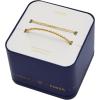 imageFossil Womens Stainless Steel GoldTone Bangle BraceletGold Chain Bracelet Set