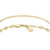 imageFossil Womens Stainless Steel GoldTone Bangle BraceletGold Cuff Bracelet Set