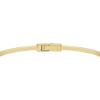 imageFossil Womens Stainless Steel GoldTone Bangle BraceletGold Heritage DLink Bangle